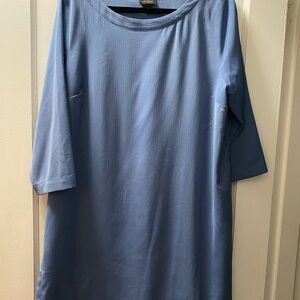 J. Jill Long Sleeve Blue tunic Wearever Collection